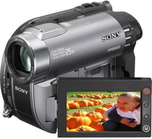 Sony DCR-DVD710E DVD Handycam PAL Camcorder, Hybrid recording, Built-in Zoom Microphone, Quick On button, 25x optical zoom/2000x digital zoom, 1 MP still image capture, 2.7