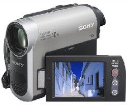 Sony DCR-HC38E PAL Mini DV Handycam Digital Camcorder for European Use, 40x Optical/2000 x Digital Zoom, 2.7