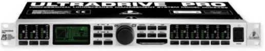 Behringer Ultra -Drive Pro DCX2496 Ultra High-Precision Digital 24-Bit/96 kHz Loudspeaker Management System, 3 analog inputs (one suitable as digital stereo AES/EBU input) and 6 analog outputs (DCX-2496, DCX 2496) 