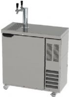 Beverage Air DD36SLM-1-S Direct Draw Draft Beer Equipment, Stainless Steel; 6.3 cu.ft. capacity; 1 Door; 1/10 Horsepower; Depth with door open 43.29"; Two Slim 1/4 Kegs; Top is made from heavy-duty stainless steel including drip tray for easy cleaning; Standard interior construction utilizes galvanized steel walls and ceiling (DD36SLM1S DD36SLM1-S DD36SLM-1S DD36-SLM-1-S DD36 SLM-1-S) 