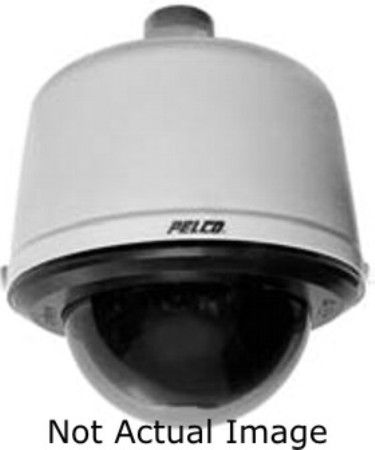 Pelco DD427 Spectra IV SE Series Day/Night Dome Drive Camera, 2 Autofocus, High Resolution Integrated Camera/Optics Packages, 540 TVL, 128X Wide Dynamic Range (WDR), and Motion Detection, NTSC Signal Format, Scanning System 2:1 Interlace, 1/4-inch EXview HAD Image Sensor, Lens f/1.4 (focal length, 3.4~91.8 mm), Zoom 27X optical (DD-427 DD 427)