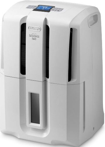 DeLonghi DDSE40 Compact Portable Dehumidifier, 40 Pints/24h. Maximum