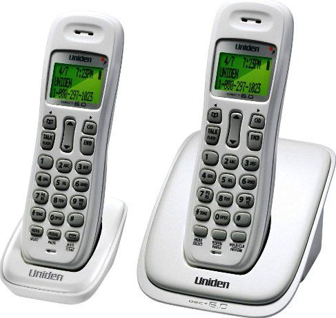 Uniden DECT1363-2 Cordless phone with call waiting caller ID, DECT 6.0 Cordless Phone Standard, Keypad Dialer Type, Handset Dialer Location, Pulse, tone Dialing Modes, 30 names & numbers Phone Directory Capacity, 3 Dialed Calls Memory, 30 names & numbers Caller ID Memory, LCD display - monochrome, Handset Display Location, 3 Line Qty, Voice message waiting indicator Indicators, Built-in clock Additional Functions, UPC 050633273395 (DECT13632 DECT1363-2 DECT1363 2)