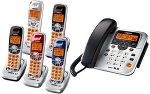 Uniden DECT15885 Refurbished Cordless phone with corded handset, answering system & call waiting caller ID, DECT 6.0 Cordless Phone Standard, 6 Max Handsets Supported, 4 Max Base Units Supported, 3-way Conference Call Capability, 70 names & numbers Phone Directory Capacity, 5 Dialed Calls Memory, 30 names & numbers Caller ID Memory, Digital Answering System Type, 4 min Max Incoming Message Length, LCD display - monochrome, UPC 718122371426 (DECT 15885 DECT-15885 DECT15885 DECT15885-R)