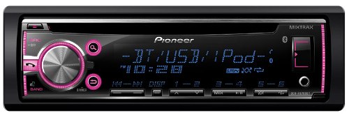 Pioneer DEH-X6700BT CD Receiver w/ Bluetooth, Siri Eyes Free, & Customization, Din Single, RMS Power Output (Watts) 50 W x 4, CD-R/RW Compatible YES, WMA Playback YES, MP3 Playback YES, ACC Playback YES, Bluetooth Compatible YES, iPod Compatible YES, AM / FM Tuner YES, # Preouts 2, Auxiliary Input Front, USB Interface Front, Screen Size (In.) 9