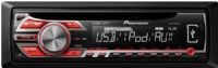 Pioneer DEH-2500UI CD Receiver with USB Control, Connect and Play Music from Your iPod/iPhone, Pandora Ready for iPhone, Multi-Segmented LCD Display with LED Backlight (12 characters), Built-In MOSFET 50W x 4 Amplifier, 1 Set of RCA Preouts (2V) for System Expansion, 24 Stations/6 Presets, 5-Band Graphic Equalizer, UPC 884938177344 (DEH2500UI DEH 2500UI DEH-2500-UI) 