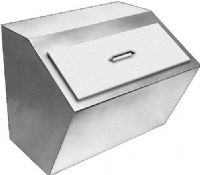 Delfield 240 Drop In Stainless Steel Ice Chest with Cover, Holds 75 lb. of Flaked Ice, Drop In Installation, Stainless Steel Material, Drop In Ice Bins Without Cold Plate, UPC 400010068074 (240 DELFIELD240 DELFIELD-240 DELFIELD 240) 