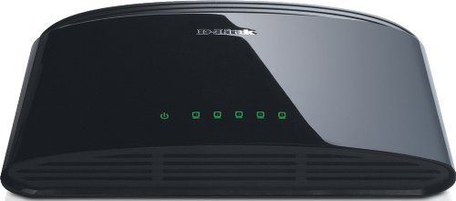 D-Link DES-1005E Five Port Ethernet Switch, 10/100 Mbps Ports, Up to 100 Mbps of Dedicated Bandwidth per Port and up to 200 Mbps Bandwidth in Full-Duplex mode, Compatible with All Popular Operating Systems, Supports MAC address learning, Built-in D-Link Green Technology, 1.0 Gbps switching fabric, Auto MDI/MDIX crossover for all ports, UPC 790069333071 (DES1005E DES 1005E DES-1005)