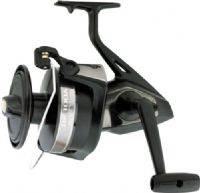 Daiwa DF100A Giant Spin Reel; Stainless steel main shaft; Fully anodized for corrosion resistance; Sturdy aluminum spool; Smooth, multi-disc drag; Rugged metal gears; Smooth, stainless steel ball bearing drive; Rigid, metal bodied construction; 1BB Bearings; 3.43:1 Gear Ratio; 39.4" Line Per Handle Turn; XXH FW/ XXH SW Action; UPC 043178090893 (DF-100A DF 100A) 