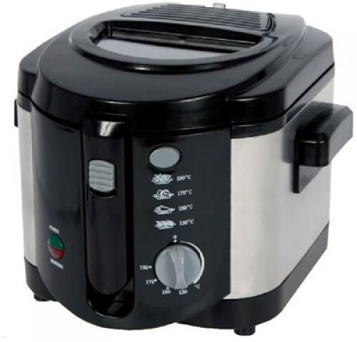 Brentwood DF-720 2.0 Liter Deep Fryer; Stainless Steel, 2.0 Liter Deep Fryer, Power: 1200 Watts, Approval Code: cETL, Item Weight: 5.5 lbs, Item Dimension (LxWxH): 11 x 11.5 x 8.5, Colored Box Dimension: 12.25 x 11.5 x 10, Case Pack: 4, Case Pack Weight: 29 lbs, Case Pack Dimension: 24 x 13 x 20.25 , UPC 181225817205 (DF720 DF-720)