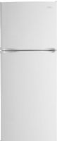 Danby DFF100C2WDD Designer Series Top Freezer Refrigerator, 10 cu. ft. capacity refrigerator, 7.2 Cu. Ft. Refrigerator Capacity, 2.8 Cu. Ft. Freezer Capacity, 1 full-width adjustable wire freezer shelf, 2 full-width and 1 half-width removable wire shelves for maximum storage versatility, Automatic Defrost, Wire Shelves, Freestanding Type, Top Freezer Style, Apartment Size, UPC 067638999694, White Finsih (DFF100C2WDD DFF-100C2-WDD DFF 100C2 WDD) 