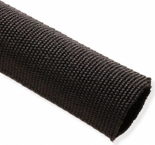 TechFlex DFN0.71BK Dura Flex Industrial Hose And Cable Protection For Harsh Environments, 0.71