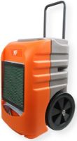 Ventamatic MaxxAir DG 075 ORG Rotational Molded Portable Commercial Dehumidifier, Orange Color; Rugged, lightweight rotational molded design; Removes 145 pints of moisture per day, at 90F 90 percent RH; 12" tires for ease of mobility; Low grain R410A refrigerant; Electronic control panel with programmable relative humidity and temperature operation settings with hour counter; UPC 047242948714 (DG075ORG DG075 DG-075-ORG VENTAMATICDG075ORG VENTAMATIC-DG075-ORG MAXXAIR) 