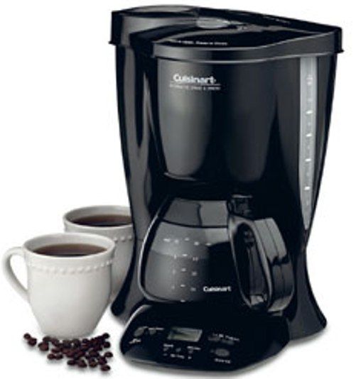 Cuisinart DGB-300 Automatic Grind & Brew Coffeemaker 10-Cup, Grinds whole beans just before brewing the coffee, Taste Keeper Lid locks in flavor, keeping coffee fresh, Extra-large LCD programmable clock (DGB300 DGB 300)