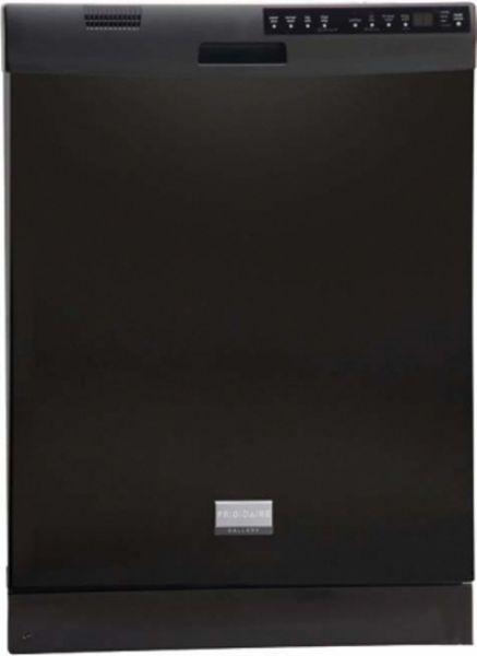 Frigidaire DGBD2432KB Gallery Series Full Console Dishwasher, Slimline Controls, Pull Latch Door Latch, Tall Tub Design, Granite Grey Interior Tub Material, Direct Wash System, 5 Wash Levels, 4 Leveling Legs, 4.9 - 8.5 Gallons Water Usage, 20 - 120 PSI Water Pressure, Single Motor, 10 Amps at 120 Volts, UltraQuiet III Sound Package, 14 Capacity, 5 Number of Cycles, Active Drying System, Stainless Steel Filter, Black Color (DGBD-2432KB DGBD 2432KB DGBD2432-KB DGBD2432 KB)