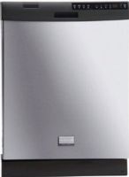 Frigidaire DGBD2432KF Gallery Series Full Console Dishwasher, Slimline Controls, Pull Latch Door Latch, Tall Tub Design, Granite Grey Interior Tub Material, Direct Wash System, 5 Wash Levels, 4 Leveling Legs, 4.9 - 8.5 Gallons Water Usage, 20 - 120 PSI Water Pressure, Single Motor, 10 Amps at 120 Volts, UltraQuiet III Sound Package, 14 Capacity, 5 Number of Cycles, Active Drying System, Stainless Steel Filter, Stainless Steel Color (DGBD-2432KF DGBD 2432KF DGBD2432-KF DGBD2432 KF) 