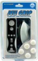 dreamGEAR DGWII-1032 Jeli Grip, Adds comfort and protection for your Wii Remote and Nunchuk, Enhanced gaming comfort, Complete controller protection, Rubberized analog stick caps, Rubberized Remote and Nunchuk sleeve, Includes high quality Velcro wrist strap, UPC 845620010325 (DGWII1032 DGWII 1032) 