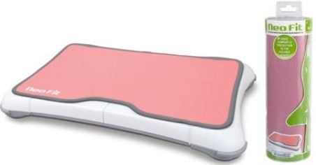 dreamGEAR DGWII-1097 Neo Fit Soft Cover Protective Balance Board Workout Pad, Pink/Gray, High quality Neoprene material, Protects Balance Board from dirt and scratches, Soft design allows for a more comfortable work-out, Easy to use and remove, Colorful Wii Fit design, Dimensions 3.5 x 12 x 3.5 Inches, UPC 845620010974 (DGWII1097 DGWII 1097)