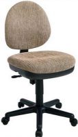 Office Star DH3400 Contemporary Swivel Chair with Flex Back, Thickly Padded Seat and Back, Built in Lumbar Support, Pneumatic Seat Height Adjustment, Back Height Adjustment, Seat Depth Adjustment, Choose from 46 fabric colors, 19" W x 18.75" D x 4" T Seat Size, 17.5" W x 18.5" H x 2.5" T Back Size (DH-3400 DH 3400) 