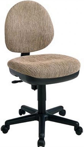 Office StarDH3400 Contemporary Swivel Chair with Flex Back, Thickly Padded Seat and Back, Built in Lumbar Support, Pneumatic Seat Height Adjustment, Back Height Adjustment, Seat Depth Adjustment, Choose from 46 fabric colors, 19