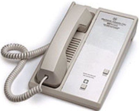 Teledex DIA65009 Diamond Lobby Single-Line Analog Hotel Phone, Ash, One (1) Programmable Guest Service Button, No Dial Pad, HAC/VC (ADA) Handset Volume Boost with 3 distinct levels, EasyAccess Data Port, ExpressNet-Ready, Advanced Microprocessor Technology, Non-volatile EEPROM memory (requires no battery), Electronic Ringer (DIA-65009 DIA 65009 00G1220)