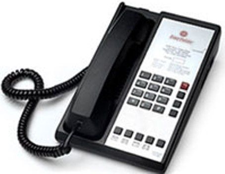 Teledex DIA651391 Diamond+5 Single-Line Analog Hotel Phone, Black, Five (5) Programmable Guest Service Button, HAC/VC (ADA) Handset Volume Boost with 3 distinct levels, Easy Access Data Port, ExpressNet-ready, Raised Red Message Waiting lamp, MultiX Message Waiting Circuitry, Advanced Microprocessor Technology (DIA-651391 DIA 651391 00G1250)