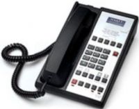 Teledex DIA653391 Diamond+S Analog Hotel Phone, Black, Single-Line Guestroom Speakerphone, Ten (10) Guest Service Buttons, HAC/VC (ADA) Handset Volume Boost with 3 distinct levels, Easy Access Data Port, ExpressNet-ready, Raised Red Message Waiting lamp, Patented MultiX Message Waiting Circuitry, Speaker On/Off Key with red LED (DIA-653391 DIA 653391 00G1070) 