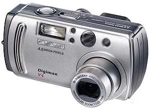 Samsung DIGIMAXV4 4mp Digital Camera, 4-Megapixel resolution for images up to 2272 x 1704 pixels (DIGIMAX V4, DIGIMAX-V4)