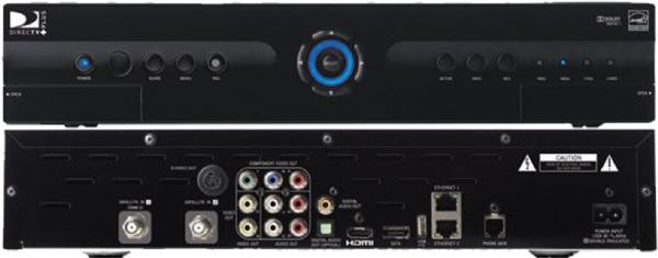 DirecTV R22 DVR Satellite Receiver, Jump To 15-Minute Tick Marks On Recorded Programming, Schedule A Recording, Record Shows, Interface Enhancements, Delete Function Added To Playlist, Search Features Easier, One Touch Record, S-Video, Composite, Optical Audio Outputs, Dimension 12