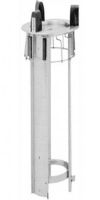 Delfield DIS-650-ET Even Temp Heated Drop In Dish Dispenser, Holds approximately 72 dishes, 5.5 Amps, 60 Hertz, 1 Phase, 700 Watts, Shielded Base Style, Round Shape, Heated Style, 31.63" Height, 9.88" Diameter, 9.25" Cutout Diameter, 5.75 - 6.50" Plate Diameter, 120V, UPC 400010068524 (DIS650ET DIS-650-ET DIS 650 ET) 