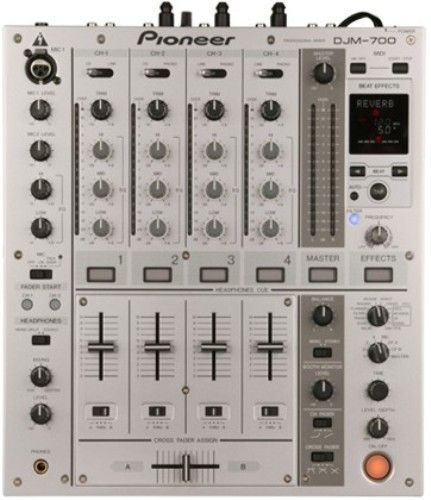 Pioneer DJM-700S Standard Mid-Range Professional Digital DJ Mixer 
