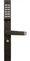 Alarm Lock DL1300/10B1 Trilogy Aluminum Narrow Stile Digital Keypad Lever Lock; Duronodic Finish; Aluminum door retrofit outside trim; Supports Adams Rite 4710, 4730, 4900 Series; Supports 2000 users and includes 40,000 event audit trail and 500 event schedule; Keypad programmable (DL130010B1 DL1300-10B1 DL1300 10B1 DL-1300 10B1)  