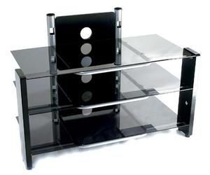 Leda DL-AV078 Tempered Glass TV Stand (DL AV078, DLAV078, LedaDesk, Leda Desk)
