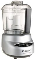 Cuisinart DLC-2ABC Mini Prep Plus 3 Cup Food Processor, 250-watt food processor with 3-cup plastic work bowl, Chops and grinds with patented reversible stainless-steel blade, Simple push-button control panel, Durable, yet lightweight plastic body, Dishwasher-safe bowl and lid for quick cleanup, Spatula included (DLC-2ABC DLC 2ABC DLC2ABC) 