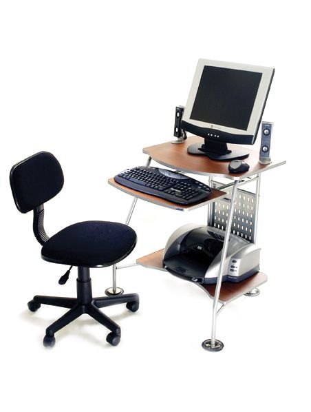 Leda DL-E01 Adjustable Series Computer Desk, Student Chair Included (DL E01, DLE01, LedaDesk, Leda Desk)