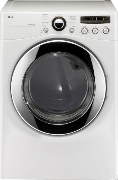 LG DLE2350W Electric Dryer with 7.3 cu. ft. Capacity, 27