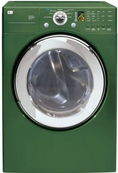 LG DLE3733D Electric Dryer with 7.3 cu. ft. Capacity, 7 Drying Cycles, 5 Temperature Levels, Wrinkle Care Option and Sensor Dry System, Emerald Green Color, 27