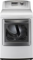 LG DLE5001W Ultimate Dryer, 7.3 cu ft Ultra Capacity, Dry System, FlowSense™ Option, NeveRust™ Stainless Steel Drum, Electronic Control Panel with LED Display (DLE5001W DLE-5001W DLE5001-W DLE-5001-W DLE 5001W DLE5001 W) 