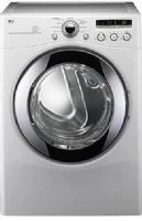 LG DLEX0001TM SteamDryer Electric Dryer (Stainless Steel), Ultra Capacity (7.4 cu. ft.), TrueSteam Technology, SteamFreshCycle, EasyIron, FlowSense Duct Clogging Indicator, Stainless Steel Cabinet (DLEX0001TM DLEX-0001TM DLE X0001TM DLEX0001-TM DLEX0001 TM) 