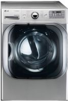LG DLEX8000V SteamDryer Series Electric Steam Dryer, 29"  Width, 9.0 cu. ft. Capacity, 11 No. of Options, High, Medium High, Medium, Low, Ultra Low Temperature Settings, Very Dry, More Dry, Normal Dry, Less Dry, Damp Dry Drying Levels, 60 min., 50 min., 40 min., 30 min., 20 min., More Time/Less Time Manual Dry Times, 4 Adjustable Leveling Legs, Electric 4 Way Venting Venting Option, Graphite Steel Color, UPC 048231012508 (DLEX8000V DLEX-8000-V DLEX 8000 V) 
