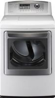 LG DLGX5102W Time saving SteamDryer, TrueSteam Technology, 7.3 cu ft Ultra Capacity, SteamFresh Cycle, SteamSanitary Cycle, NeveRust Stainless Steel Drum, ReduceStatic Option, EasyIron Option, Electronic Control Panel with LED Display (DLGX5102W DLGX-5102W DLGX5102-W DLGX-5102-W DLGX 5102W DLGX5102 W DLGX 5102 W) 