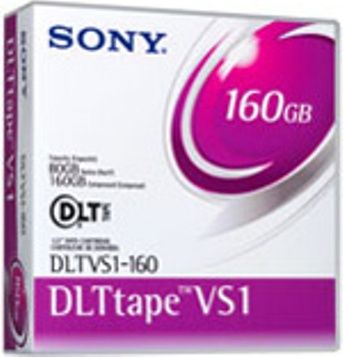 Sony DLTVS1160 DLTtape VS1 Tape Cartridge, 80/160GB Tape Cartridge DLT VS1VS160 Drive Compatible (DLTVS 1160 DLTVS-1160)