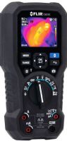 FLIR DM285 True-RMS Data Logging Industrial Thermal Imaging Multimeter with Bluetooth and IGM Technologies; Identify energized and faulty equipment from safe distances with non-contact temperature measurement; Streamline inspections and simplify data collection, sharing, and reporting by wirelessly connecting to Teledyne FLIR InSite professional workflow management tool; Save electrical parameter data and thermal images with onboard data storage; UPC: 793950372876 (FLIR793950372876 FLIR DM285 IN 