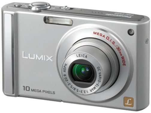 Panasonic DMC-FS20S Lumix 10.1-Megapixel Compact Digital Camera with 30mm Lens, 4x Optical Zoom, Intelligent Auto Mode and 3.0-Inch Diagonal Intelligent LCD, Silver, Built-in Memory approx. 27MB, Unlimited Consecutive Shooting, Image Sensor 1/2.33