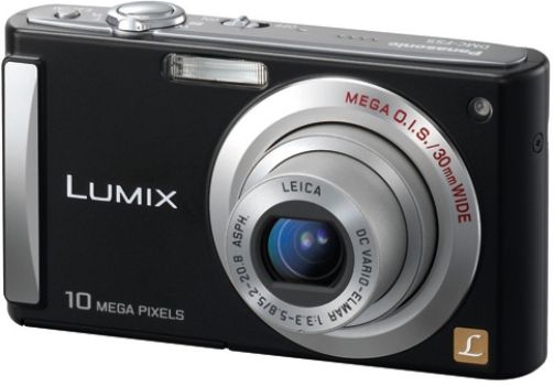 Panasonic DMC-FS5K Lumix 10.1-Megapixel Compact Digital Camera with 30mm Wide-Angle Lens, 4x Optical Zoom, Intelligent Auto Mode and 2.5-Inch Diagonal Intelligent LCD, Black, Built-in Memory approx. 27MB, Focal Length f=5.2-20.8mm (35mm Equiv.: 30-120mm) (DMCFS5K DMC FS5K DMC-FS5 DMCFS5)