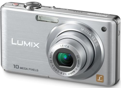 Panasonic DMC-FS8S Refurbished Lumix 10.1-Megapixel Digital Camera, Silver, 2.7
