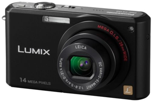 Panasonic DMC-FX150K Lumix 14.7-Megapixel Compact Digital Camera with 28mm Wide-Angle LEICA DC VARIO ELMARIT Lens, Black, 2.7-Inch TFT LCD Display (230K dots), Optical Zoom 3.6x, Exposure Compensation 1/3 EV Step,  2 EV, Built-in Memory approx. 50MB (DMCFX150K DMC FX150K DMC-FX150 DMCFX150)