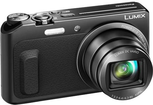 Panasonic DMC-ZS45K Lumix 20X Zoom Digital Camera with Wink-Activated Selfie Feature; 3.0