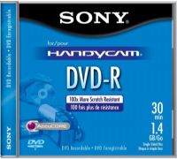 Sony DMR-30 8cm Write-Once DVD-R for Camcorders, 1.4GB (DMR30 DMR 30) 