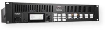 Denon Professional DN-508MXA Eight-Zone Mixer with 4-Zone Amplifier; 6 mic/line inputs; 4 ST inputs; 1 aux input on front and rear; 8 zone outputs; 4 zone amplifier input; 4 zone 4 Ohm / 8 Ohm output or 2 zone 70V/100V/BTL speaker output; Full BTL circuit for balanced output; Professional-grade grounding and sound quality; Remote controllability using TCP/IP, RS-232, and RS-422; UPC 694318018637 (DENONDN-508MXA DENONDN508MXA DN508MXA DN 508MXA DENON-DN-508MXA) 